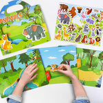 Adesivi impermeabili riutilizzabili per educazione bambini