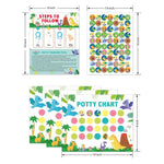 Set 15 adesivi premio addestramento vasino bambini