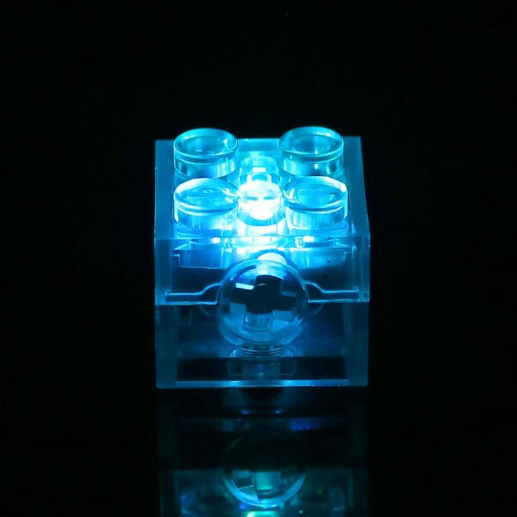 Blocchi da costruzione 2x2 con luce LED