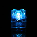 Blocchi da costruzione 2x2 con luce LED