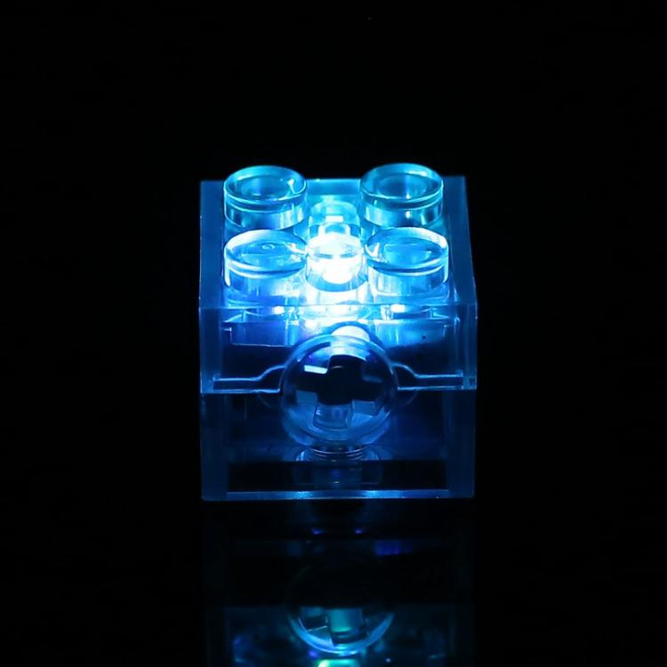 Blocchi da costruzione 2x2 con luce LED