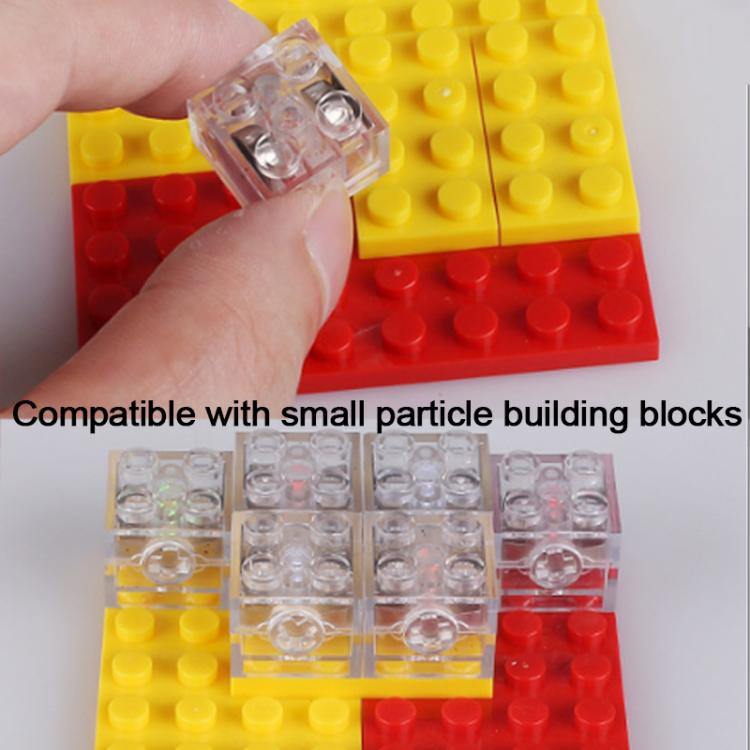 Blocchi da costruzione 2x2 con luce LED