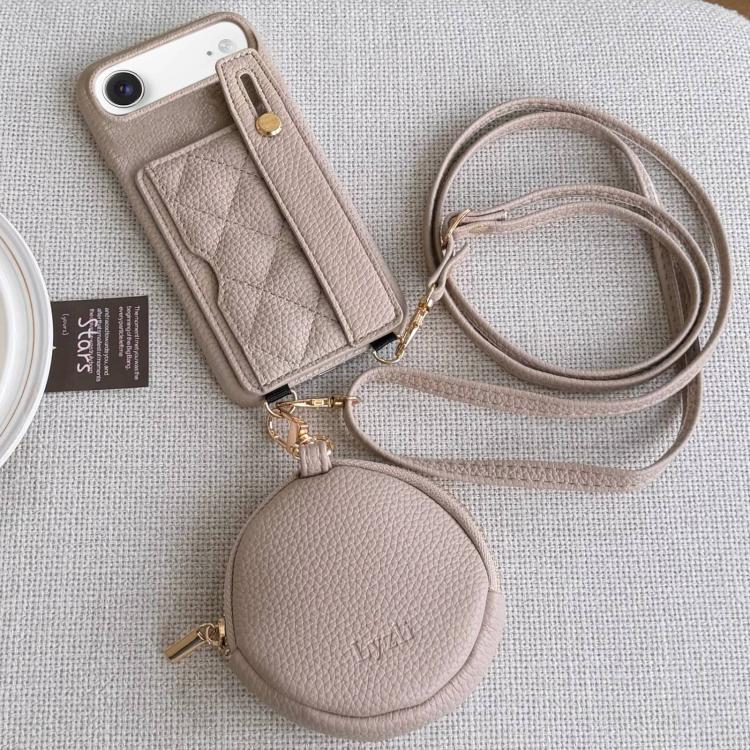 Custodia portafoglio in PU con cinturino per iPhone Air