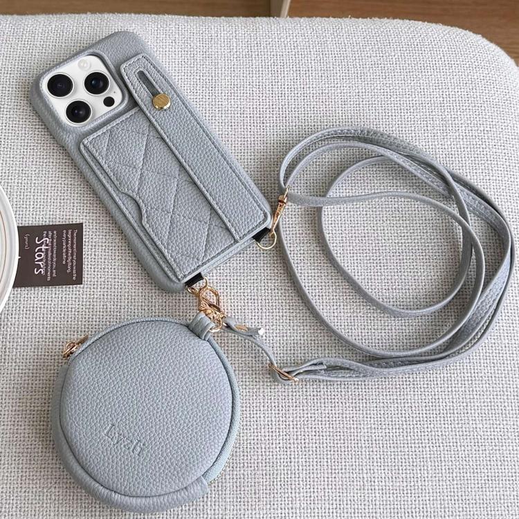 Custodia portafoglio in PU con cinturino per iPhone Air