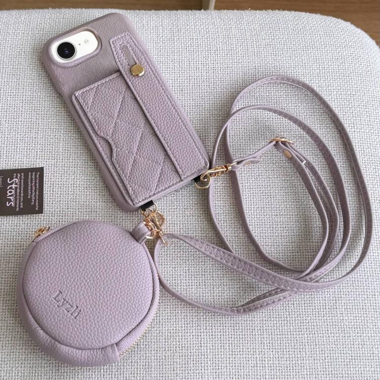 Custodia portafoglio in PU con cinturino per iPhone 14 Pro Max