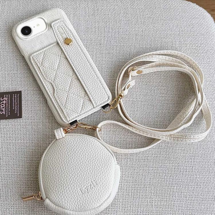 Custodia portafoglio in PU con cinturino per iPhone 14 Pro Max