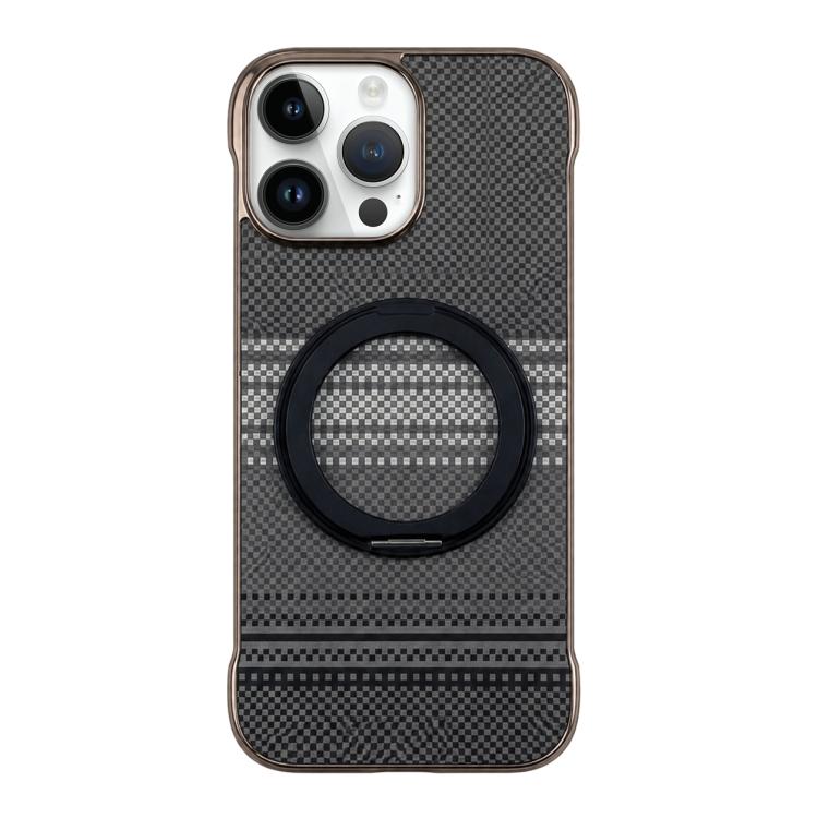 Custodia magnetica in Kevlar per iPhone 15 con rotazione 360°