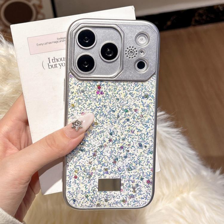 Custodia in PC con paillettes per iPhone 17 Pro Max