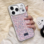 Custodia in PC con paillettes per iPhone 17 Pro Max