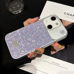 Custodia in PC con paillettes per iPhone 15 Pro