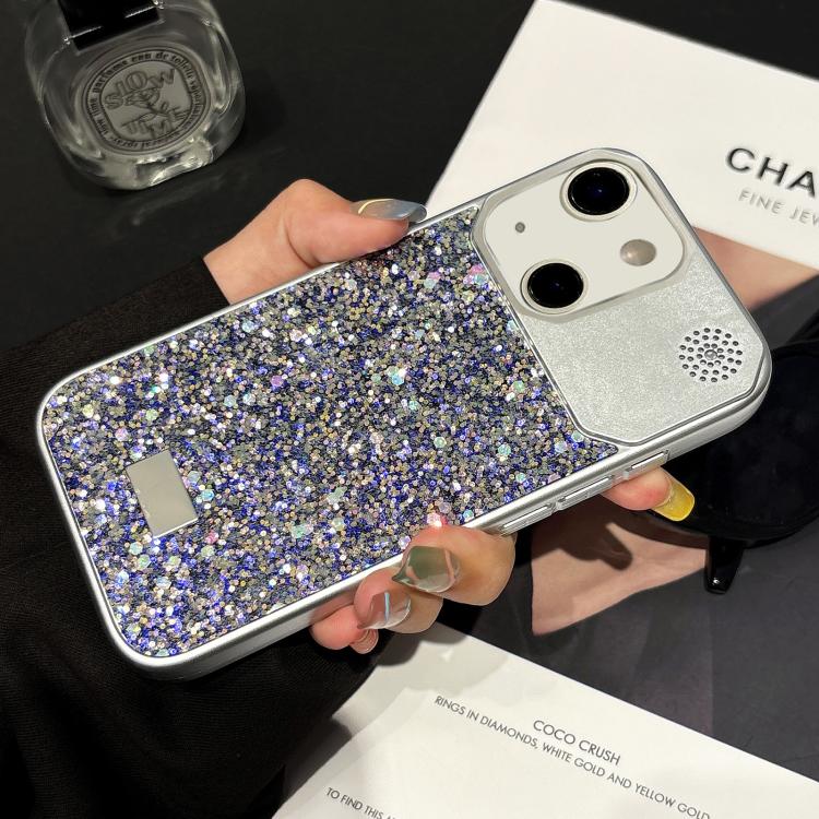 Custodia in PC con paillettes per iPhone 15 Pro