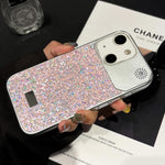 Custodia in PC con paillettes per iPhone 15 Pro