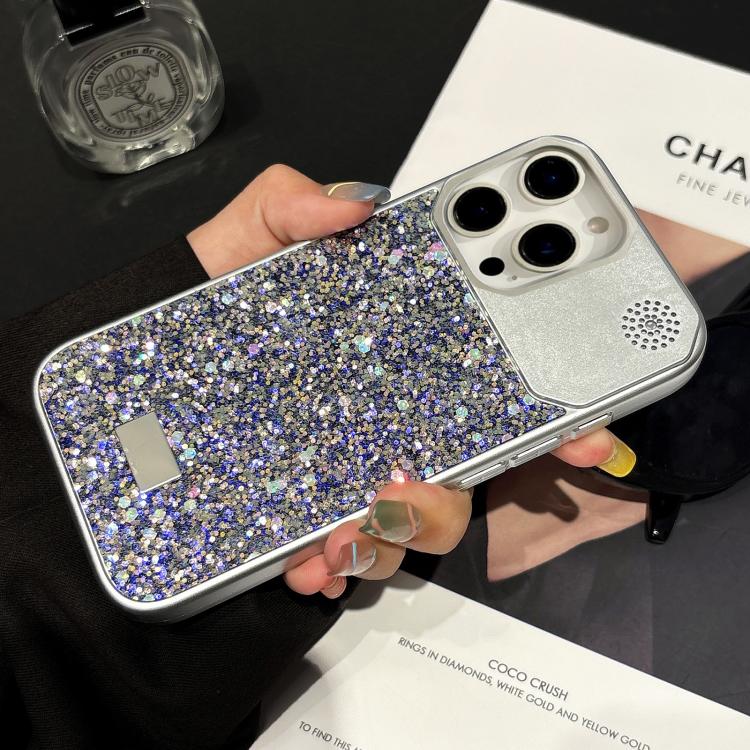 Custodia in PC con paillettes per iPhone 14 Pro