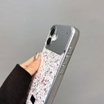 Custodia in PC con paillettes per iPhone 14 Pro