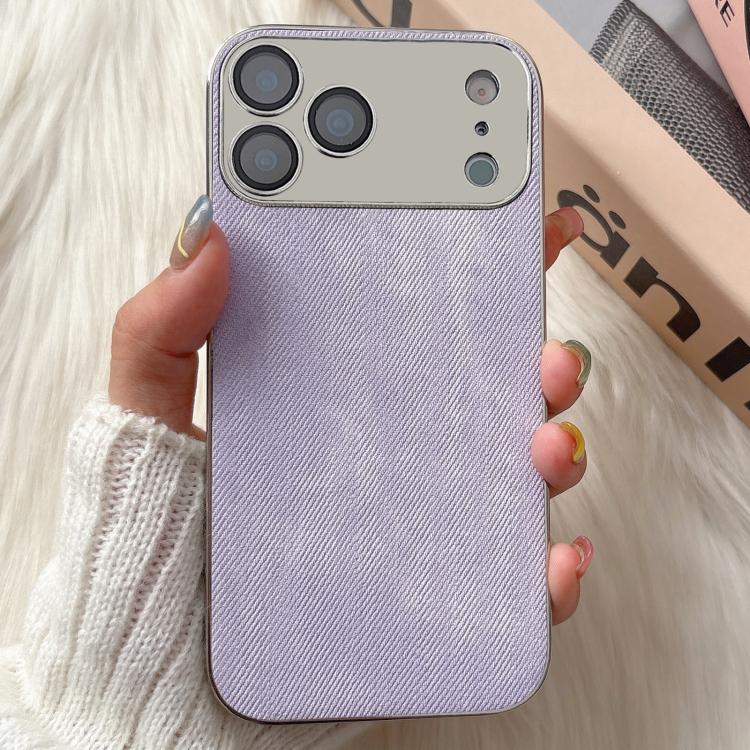 Custodia TPU effetto denim per iPhone 17 Pro Max