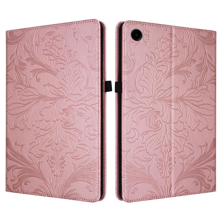 Custodia tablet in ecopelle con motivo floreale per Galaxy Tab A9+, A9, A7 Lite
