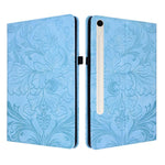 Custodia tablet in ecopelle con motivo floreale per Galaxy Tab S10 Lite, S10 /