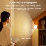 Interruttore a pulsante luce notturna LED da comodino