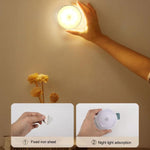 Interruttore a pulsante luce notturna LED da comodino