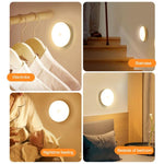 Interruttore a pulsante luce notturna LED da comodino