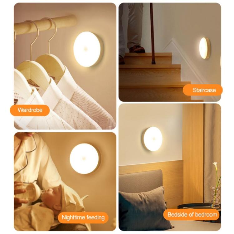 Interruttore a pulsante luce notturna LED da comodino