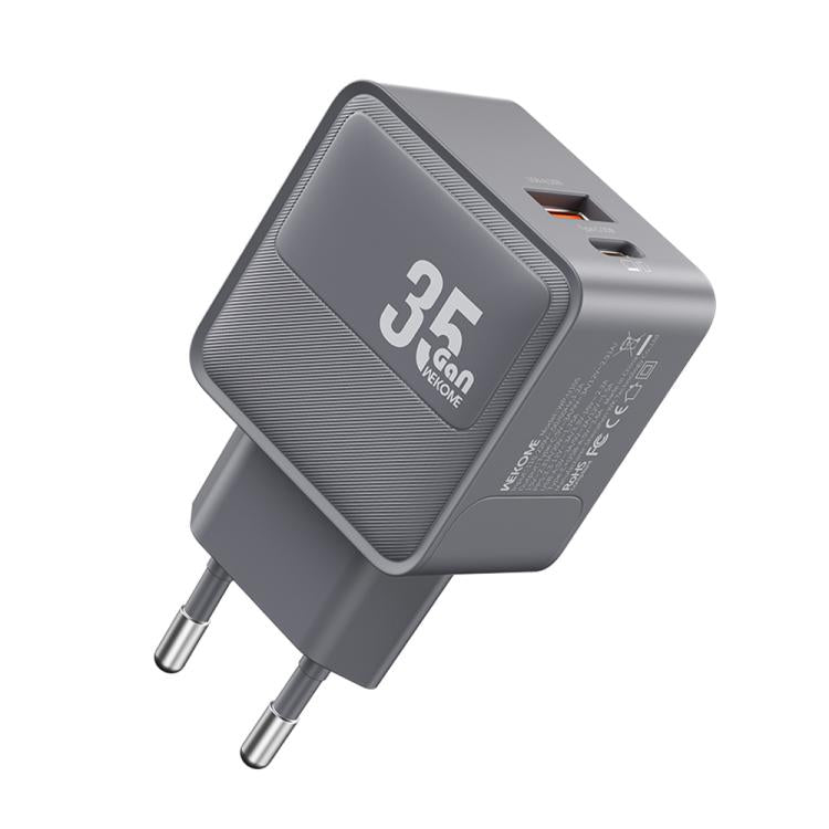 Caricabatterie rapido WK WP-U105 35W USB-C e USB-A