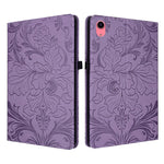 Custodia tablet in ecopelle con motivo floreale per iPad Air 13
