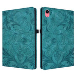 Custodia tablet in ecopelle con motivo floreale per iPad Air 13