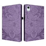 Custodia tablet in ecopelle con motivo floreale per iPad Air 13