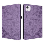 Custodia tablet in ecopelle con motivo floreale per iPad Air 13
