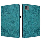 Custodia tablet in ecopelle con motivo floreale per iPad Air 13