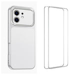 Custodia TPU effetto pelle con pellicole per iPhone 11 Pro Max