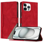 Custodia portafoglio in ecopelle con supporto per iPhone 14 Pro M