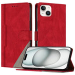 Custodia portafoglio in ecopelle con slot carte per iPhone 13 min