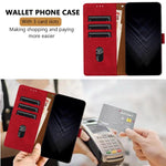Custodia portafoglio in ecopelle con slot carte per iPhone 13 min