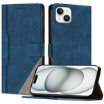 Custodia portafoglio in ecopelle con slot carte per iPhone 13 min