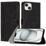 Custodia portafoglio in ecopelle con slot carte per iPhone 13 min