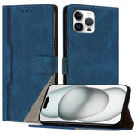 Custodia portafoglio in ecopelle con slot carte per iPhone 13 min