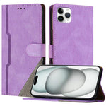 Custodia portafoglio in ecopelle con slot carte per iPhone