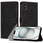 Custodia portafoglio in ecopelle con slot carte per iPhone