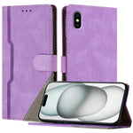 Custodia portafoglio in ecopelle con slot carte per iPhone