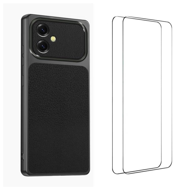 Custodia effetto pelle per Galaxy A57 A37 A27 A17 A07 A06 con pellicole