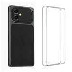 Custodia effetto pelle per Galaxy A57 A37 A27 A17 A07 A06 con pellicole