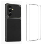 Custodia effetto pelle per Galaxy A57 A37 A27 A17 A07 A06 con pellicole