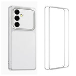 Custodia effetto pelle per Galaxy A57 A37 A27 A17 A07 A06 con pellicole