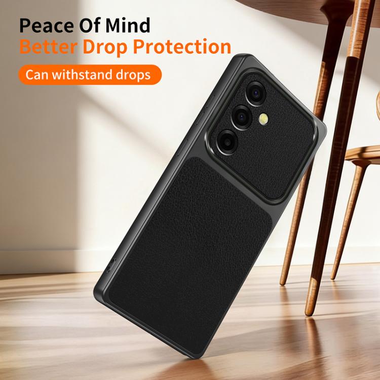 Custodia effetto pelle per Galaxy A57 A37 A27 A17 A07 A06 con pellicole