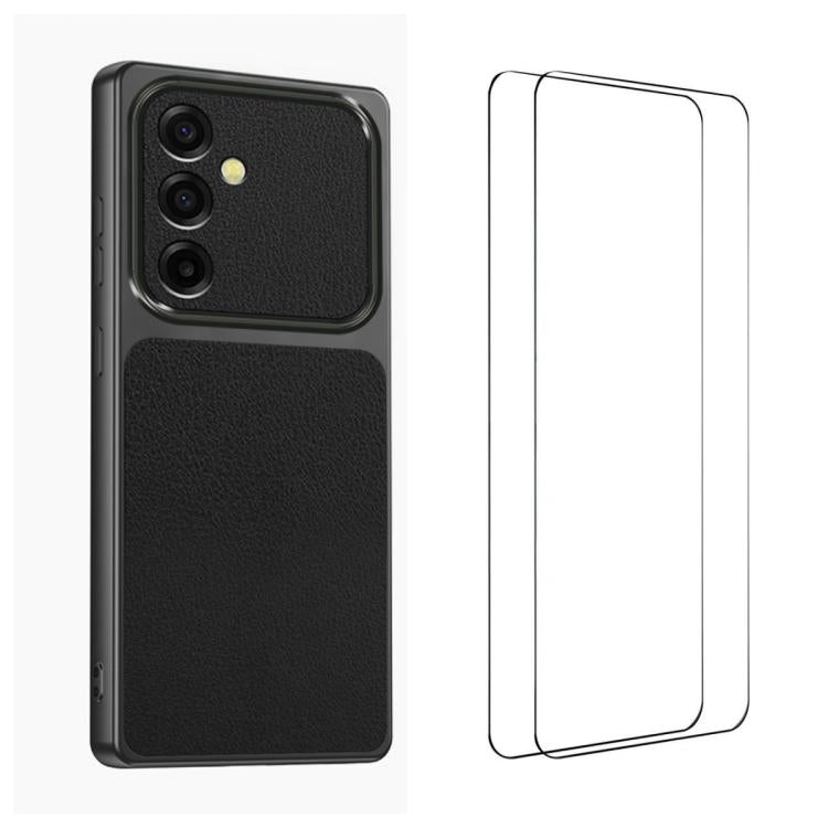 Custodia effetto pelle per Galaxy A57 A37 A27 A17 A07 A06 con pellicole