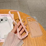 Custodia smartphone effetto pelle per iPhone 16 Pro Max