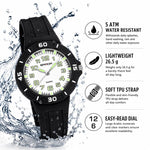Orologio per bambini SANDA 6386 impermeabile 5 ATM