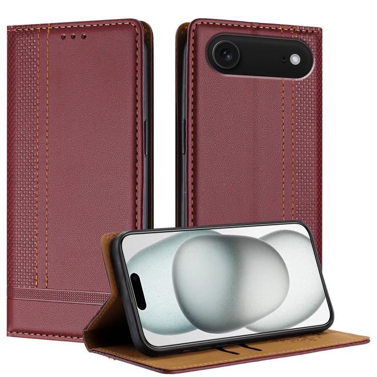 Custodia portafoglio in ecopelle vegana per iPhone 17